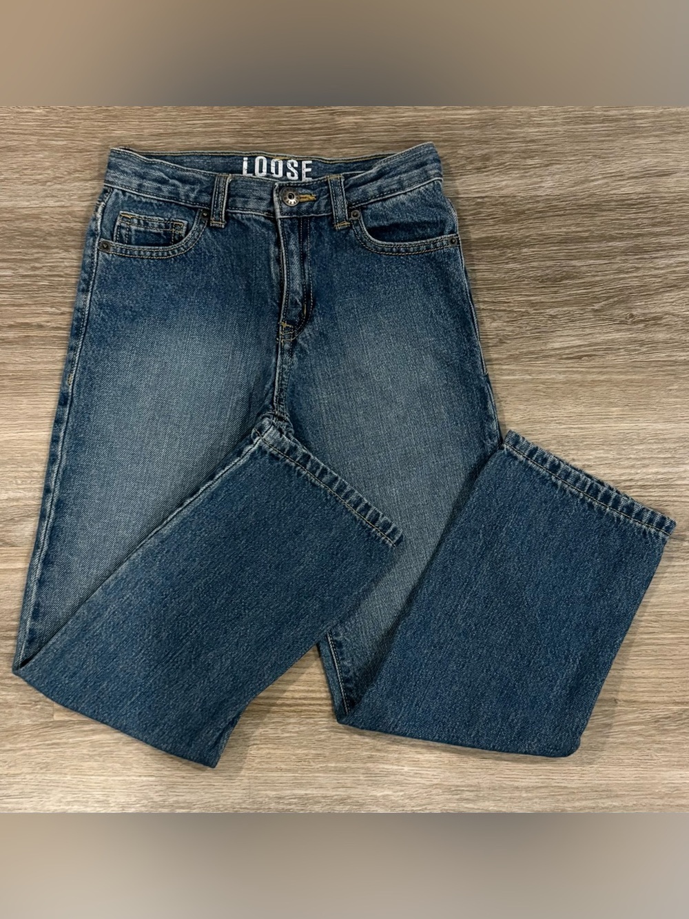 Crazy 8 Dark Blue Kids Jeans Loose fit size 8